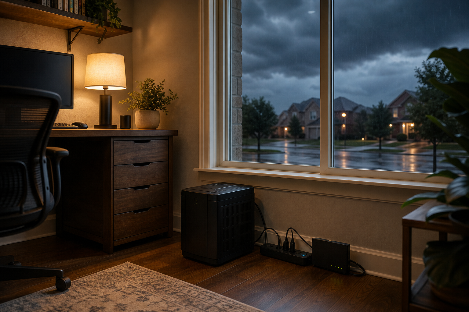Austin's First Fall Cold Front Brings Storms Next Week: A Technician's Surge Protection and Power Outage Checklist for Your Home Network